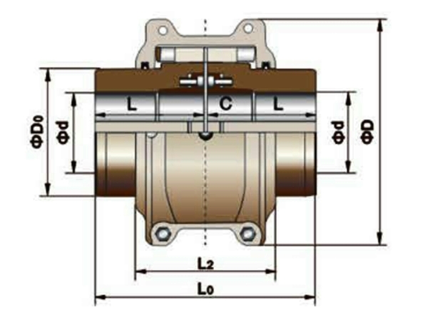 T05系列快速拆裝型蛇形彈簧聯(lián)軸器