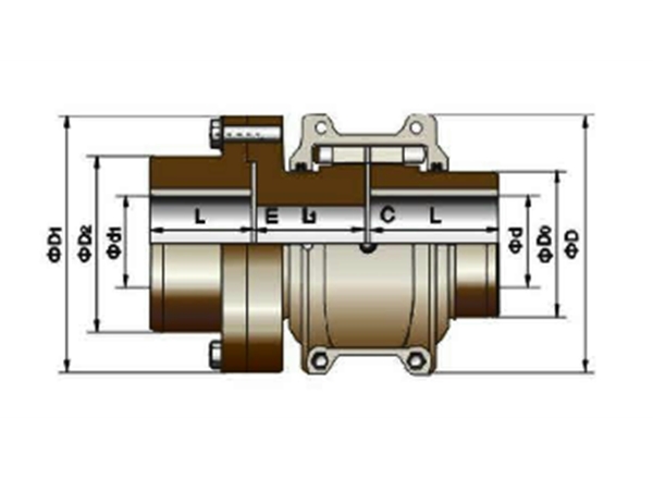 T35系列單法蘭蛇形彈簧聯(lián)軸器